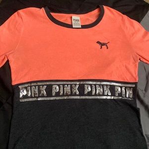 Pink Victoria’s Secret long sleeve